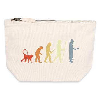 Butcher Development - Canvas Zip Pouch 12 x 13 cm - nature - Front