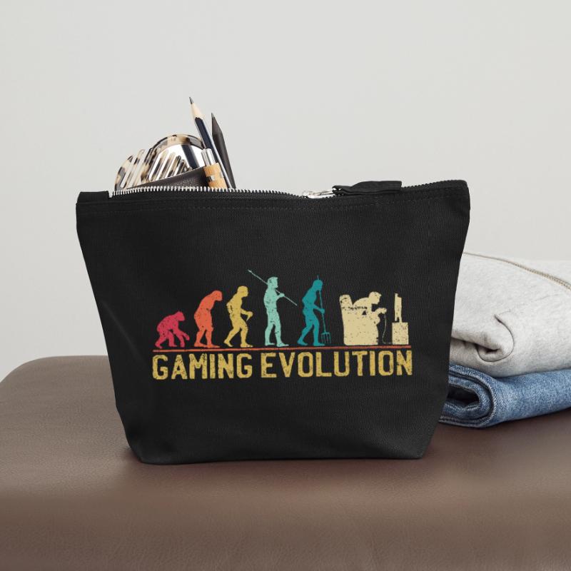 Illustrations de Gaming Evolution Pochette zippée en toile 12 x 13 cm