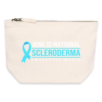 Scleroderma - Canvas Zip Pouch 12 x 13 cm - nature - Front