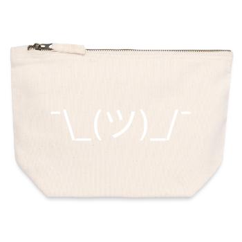 Whatever ツ - Canvas Zip Pouch 12 x 13 cm - nature - Front