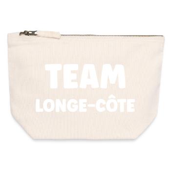 longe rib - Canvas Zip Pouch 12 x 13 cm - nature - Front