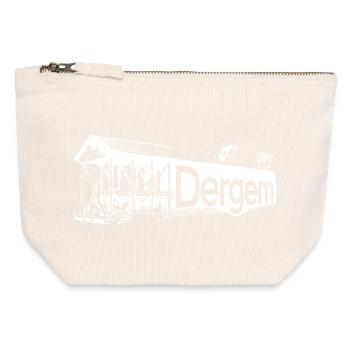 Bad Dürkheim white - Canvas Reißverschluss-Täschchen (12 x 13 cm) - Naturweiß - Vorne