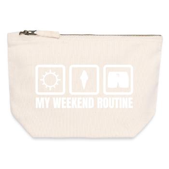 Cream Enthusiast - Canvas Zip Pouch 12 x 13 cm - nature - Front