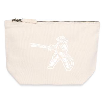 Fireman - Canvas Zip Pouch 12 x 13 cm - nature - Front