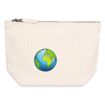Murder of Planet Earth - Canvas Zip Pouch 12 x 13 cm - nature - Front