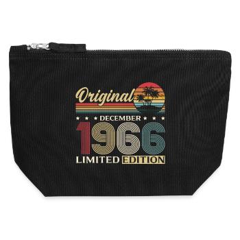 Légende du 59e anniversaire Décembre 1966 - Pochette zippée en toile 12 x 13 cm - noir - Devant