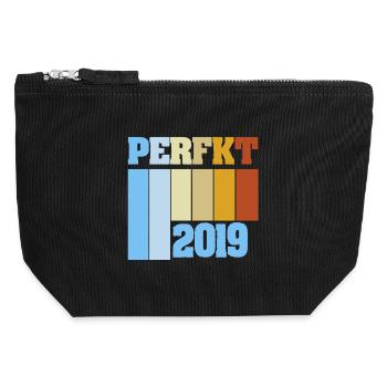 Unique 2019 - Canvas Zip Pouch 12 x 13 cm - black - Front