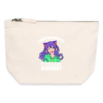 Manga Animation Anime Comic Japan Animation - Canvas Zip Pouch 12 x 13 cm - nature - Front