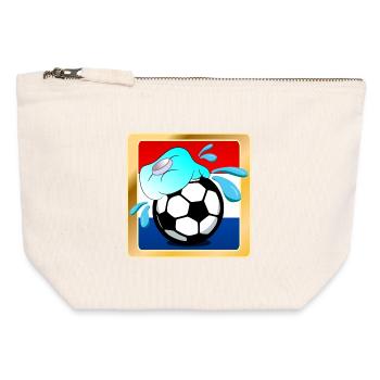 HOLLAND - FOOTBALL HOT SUMMER NETHERLANDS - Canvas Zip Pouch 12 x 13 cm - nature - Front