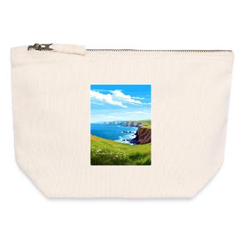 Channel Islands National Park California Travel - Canvas Zip Pouch 12 x 13 cm - nature - Front