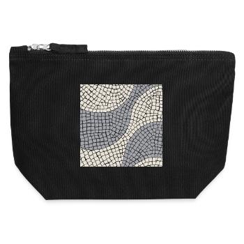 Copacabana - Canvas Zip Pouch 12 x 13 cm - black - Front