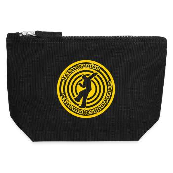 It's Not Noise - Special edition - Canvas Zip Pouch 12 x 13 cm - black - Front