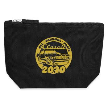 16e anniversaire - Classic Musclecar 07/2010 - Pochette zippée en toile 12 x 13 cm - noir - Devant