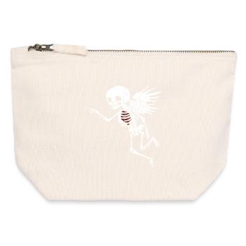 CUPID - Canvas Zip Pouch 12 x 13 cm - nature - Front