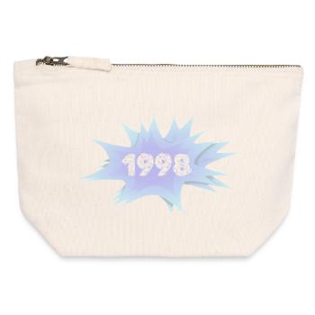 1998 - Canvas Zip Pouch 12 x 13 cm - nature - Front
