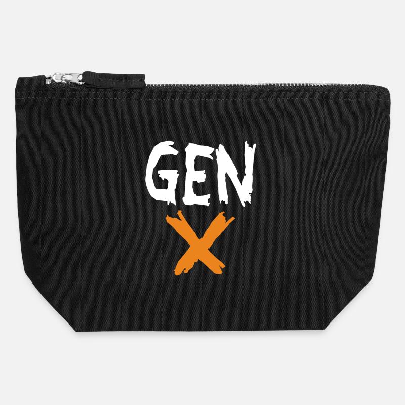 Generation Xclusive - Canvas Zip Pouch 12 x 13 cm - black