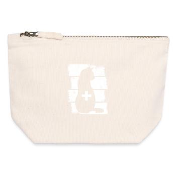 Cat Vet - Canvas Zip Pouch 12 x 13 cm - nature - Front
