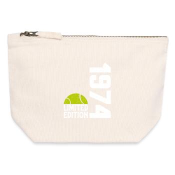50th Anniversary 1974 Limited Edition Tennis - Canvas Zip Pouch 12 x 13 cm - nature - Front