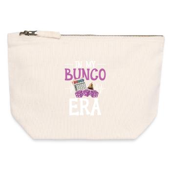 In My Bunco Era - Canvas Zip Pouch 12 x 13 cm - nature - Front