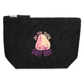 Parfüm Parfümsammler Do You Even Sniff - Canvas Reißverschluss-Täschchen (12 x 13 cm) - Schwarz - Vorne