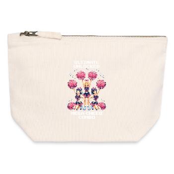 Ultimate: Mega Cheer Combo | Cheerleading - Canvas Zip Pouch 12 x 13 cm - nature - Front
