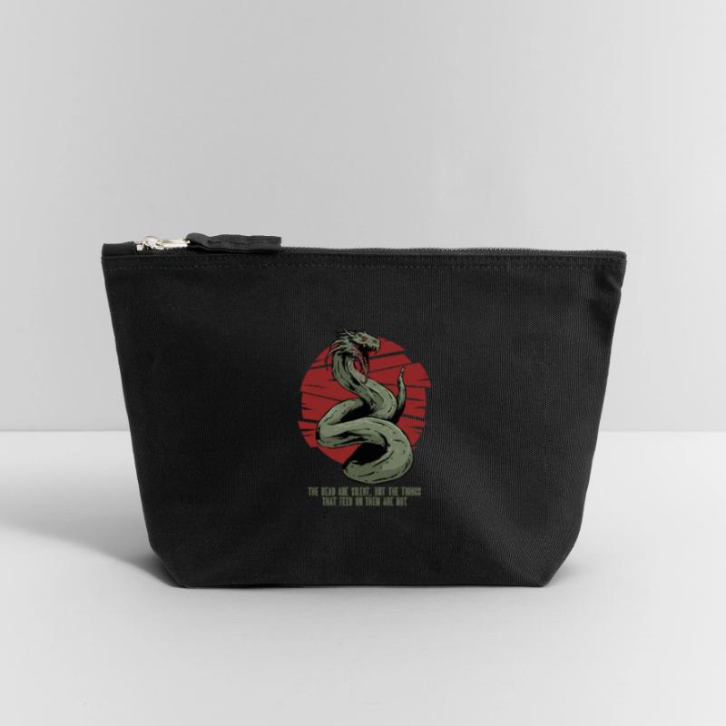 Basilisk Mythological Creatures Canvas Zip Pouch 12 x 13 cm