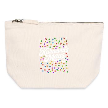 Carnival Mouse Confetti Costume - Canvas Zip Pouch 12 x 13 cm - nature - Front