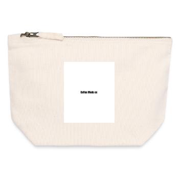 Coffee Mode On - Canvas Zip Pouch 12 x 13 cm - nature - Front