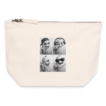 Squash - Canvas Zip Pouch 12 x 13 cm - nature - Front