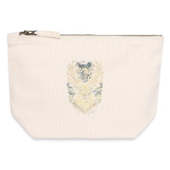 Scandinavian Vikings - Canvas Zip Pouch 12 x 13 cm - nature - Front