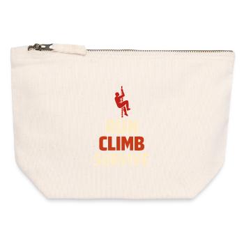 Obstacle Course Racer Obstacle Course Ocr - Canvas Zip Pouch 12 x 13 cm - nature - Front