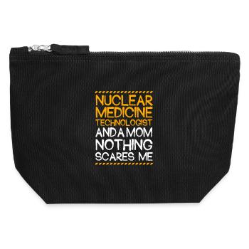 X-ray technician - Canvas Zip Pouch 12 x 13 cm - black - Front