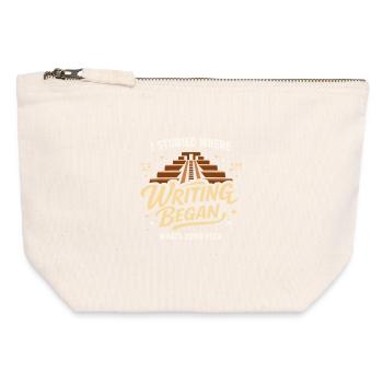Ancient Mesopotamia, Sumerian - Canvas Zip Pouch 12 x 13 cm - nature - Front