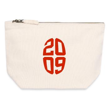 17 YEARS OLD 2009 17TH BIRTHDAY - Canvas Zip Pouch 12 x 13 cm - nature - Front