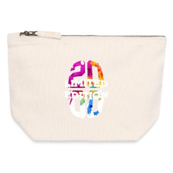 LIMITED EDITION 2000 26 YEARS 26TH BIRTHDAY - Canvas Zip Pouch 12 x 13 cm - nature - Front