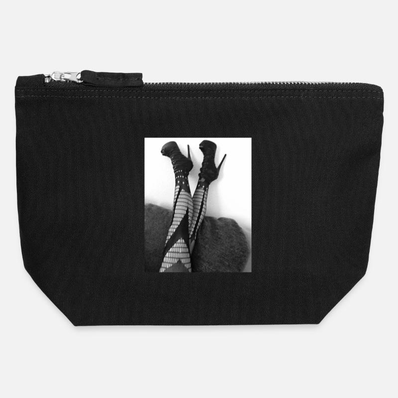 7E6FB826 AD47 4463 A545 90E6508F6BF1 - Canvas Zip Pouch 12 x 13 cm - black