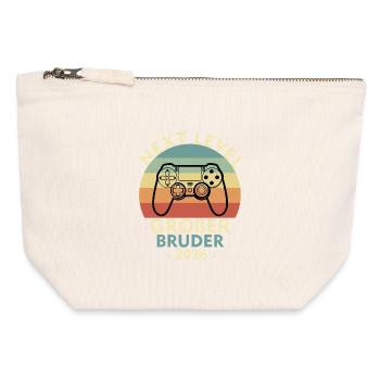 Next Level Big Brother Loading 2026 Siblings - Canvas Zip Pouch 12 x 13 cm - nature - Front