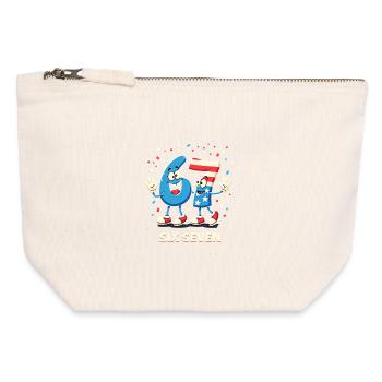 US Flag 67 Memes Six Seven - Canvas Zip Pouch 12 x 13 cm - nature - Front