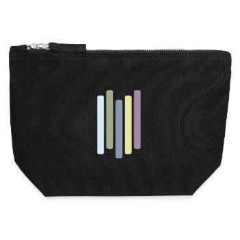 Eve Nord Style 26 - Canvas Zip Pouch 12 x 13 cm - black - Front
