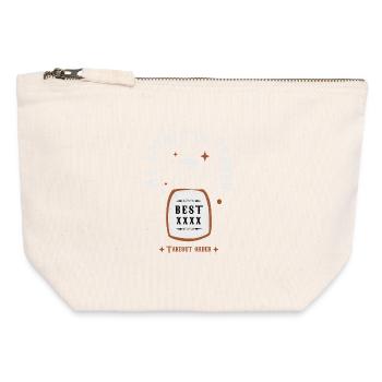 Spiritual Drinker - Canvas Zip Pouch 12 x 13 cm - nature - Front