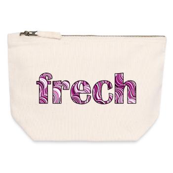Impudent - Canvas Zip Pouch 12 x 13 cm - nature - Front