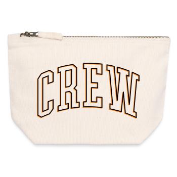 Crew Outline - Canvas Zip Pouch 12 x 13 cm - nature - Front