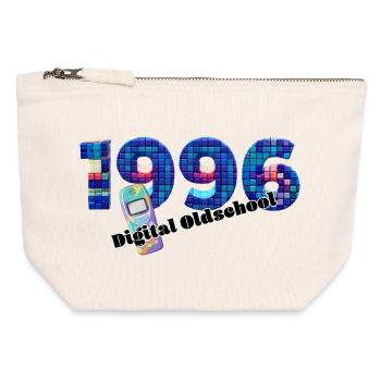 1996 – Formerly Digital Lifestyle - Canvas Zip Pouch 12 x 13 cm - nature - Front