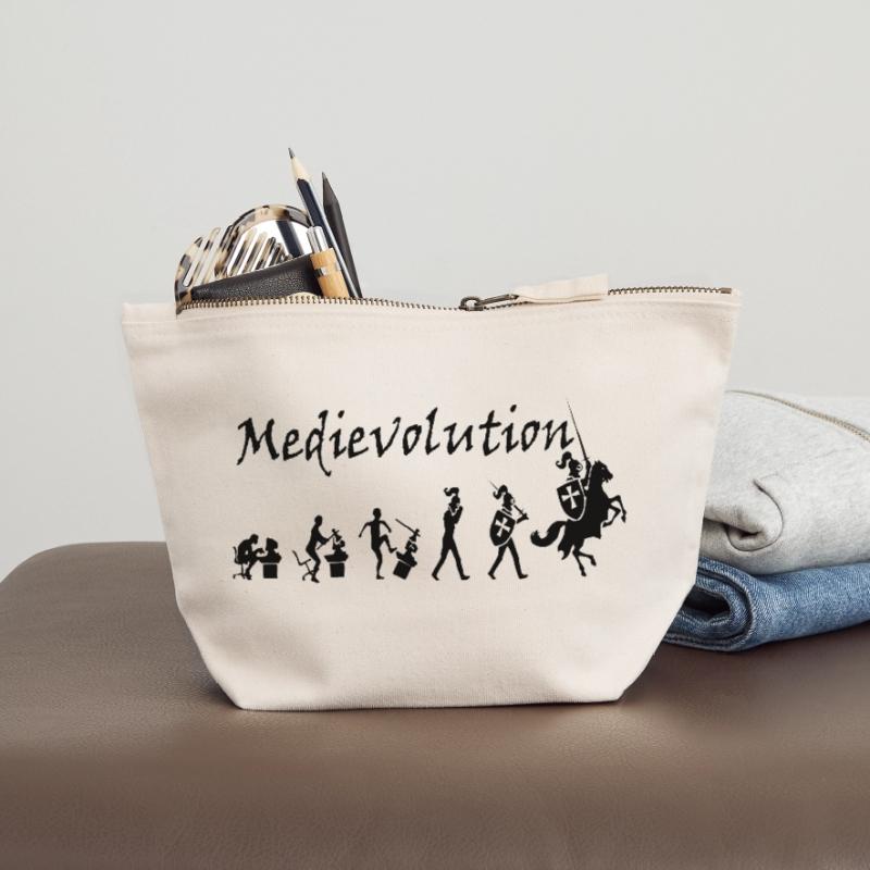 Medievolution – Medieval Evolution Canvas Zip Pouch 12 x 13 cm