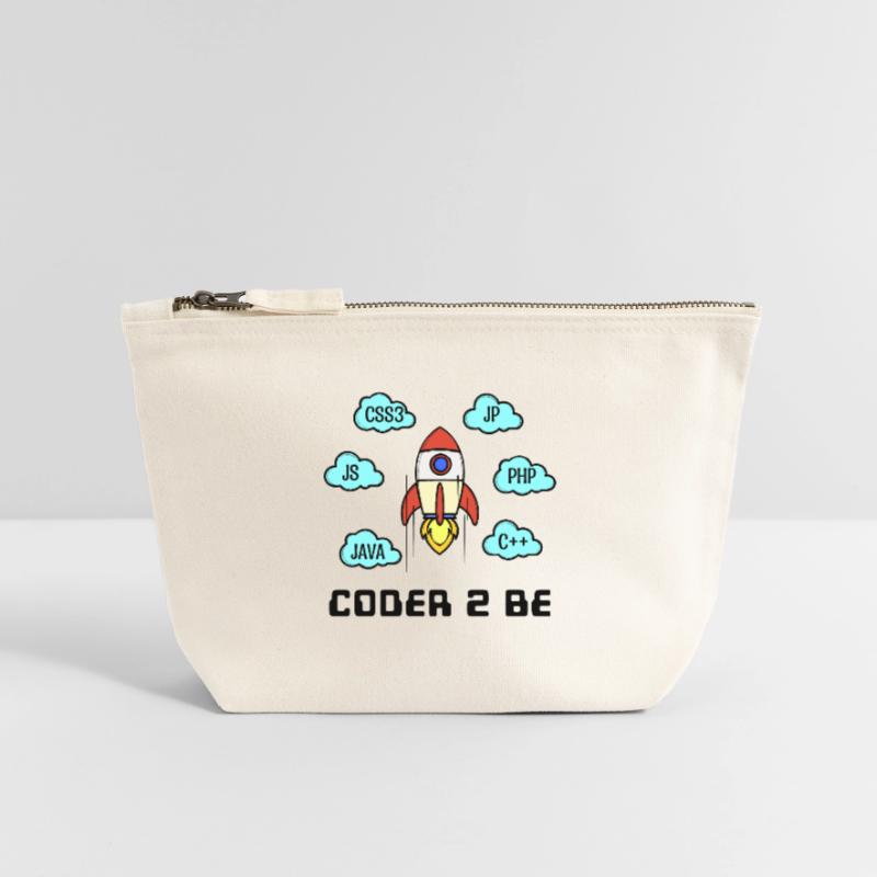 Open Source Developer Css C++ Php Java Coden Canvas Reißverschluss-Täschchen (12 x 13 cm)