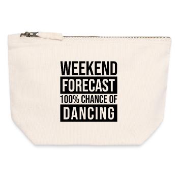 Dancer - Canvas Zip Pouch 12 x 13 cm - nature - Front
