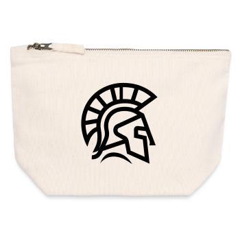 Spartan - Canvas Zip Pouch 12 x 13 cm - nature - Front