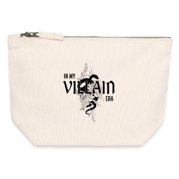 Dungeon Viper – Roll or Get Bitten - Canvas Zip Pouch 12 x 13 cm - nature - Front