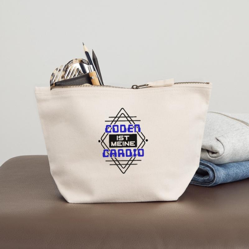 Software Developer Developer Cool Saying Coden Canvas Zip Pouch 12 x 13 cm