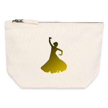 Dance - Canvas Zip Pouch 12 x 13 cm - nature - Front
